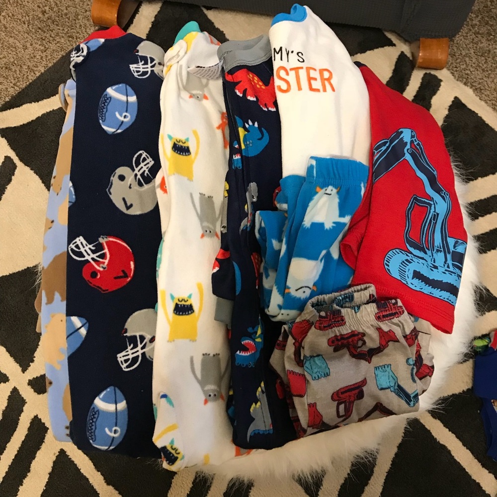 4T boy pajama bundle